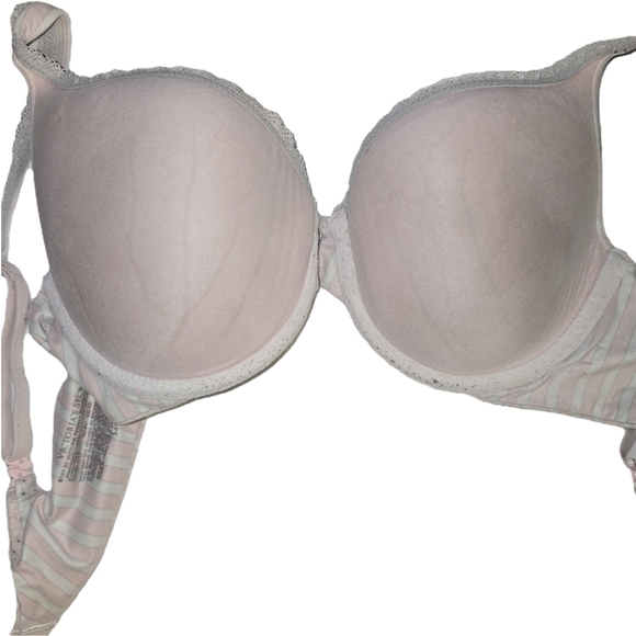 Victoria’s Secret Pushup Underwire Bra w/ Multi-Way Straps - Heritage Stripe 34C - Picture 6 of 7